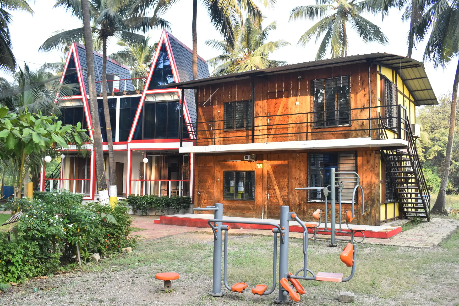 Scenic View of Coconut Groves near Palghar