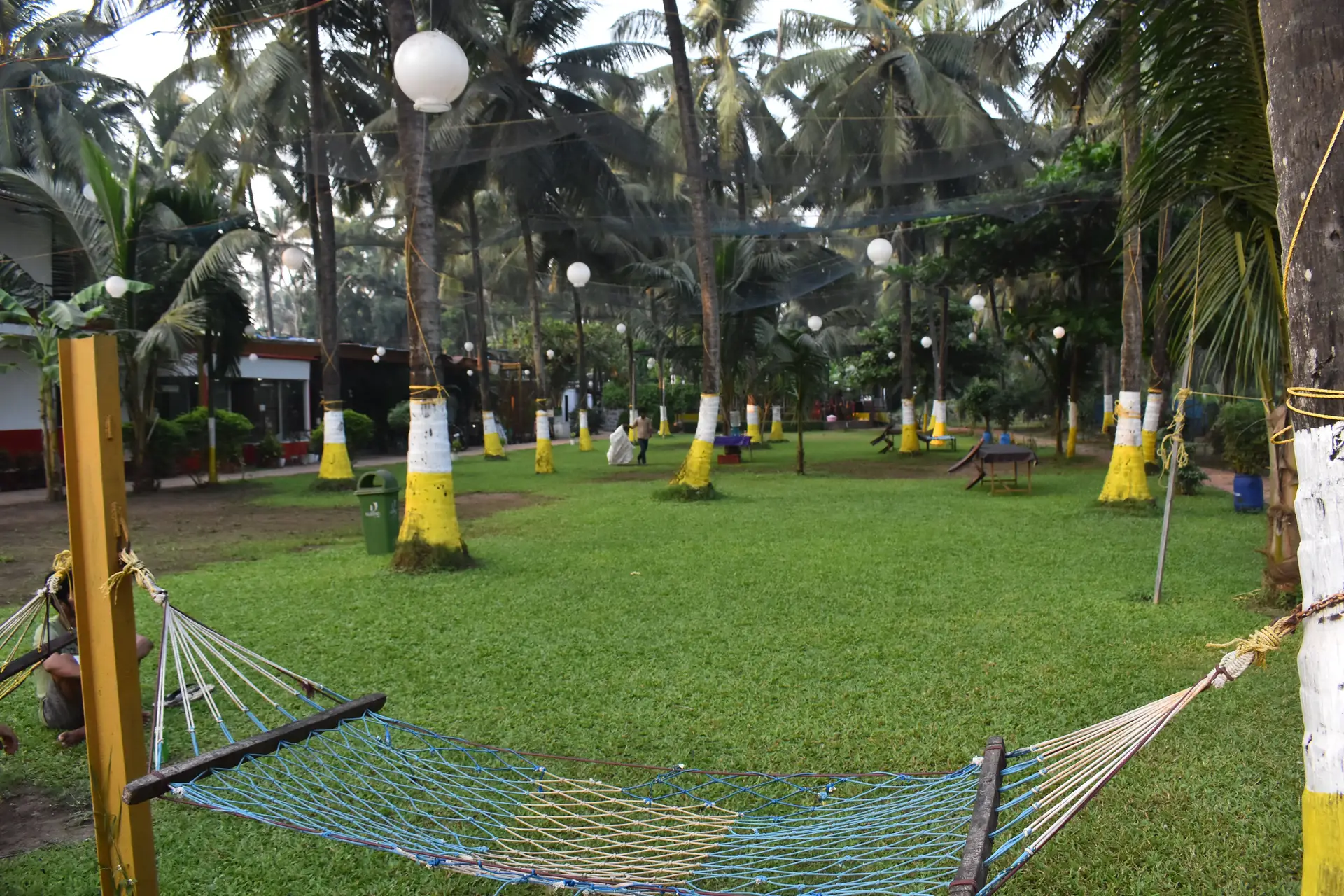 Relaxing in the Gardens